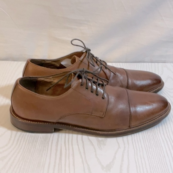 Blake McKay size 11.5 mens dress shoes. Visible wear, but still wearable shape. - Picture 2 of 8